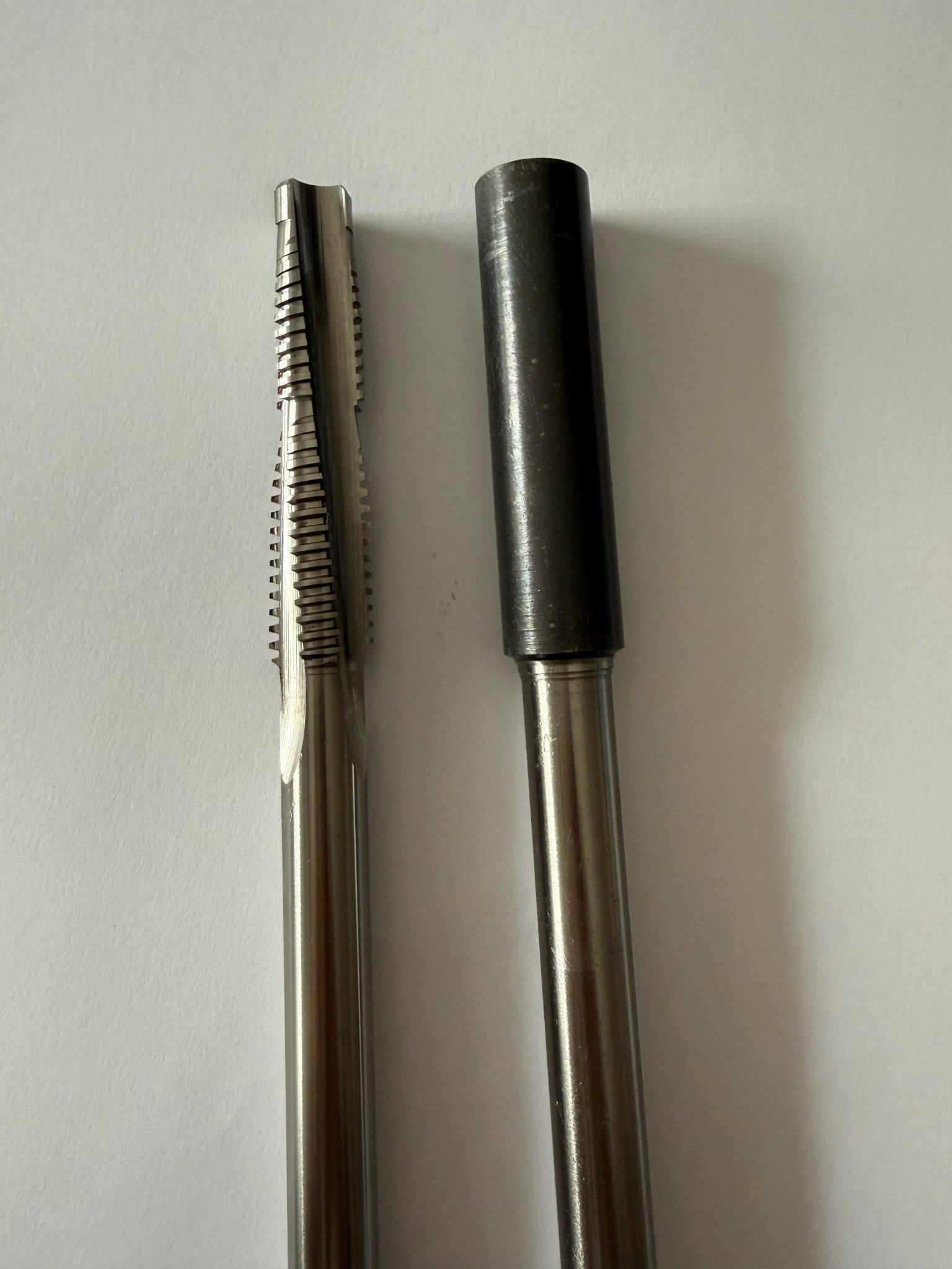 Rohling + Fertiges Gewinde TR 15x5 PH2,5, Ø 12 mm